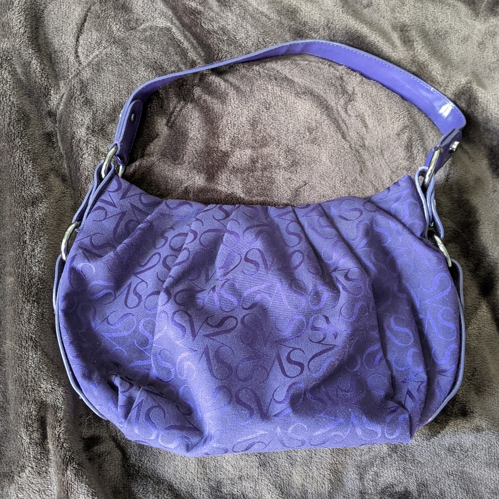 Simply Vera Vera Wang purple canvas bag